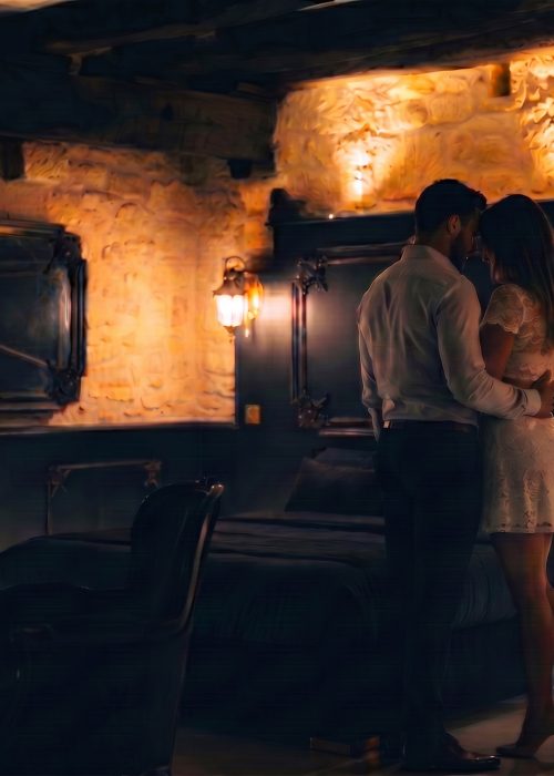 1503 love room sarlat suite chambre pierre vue ensemble